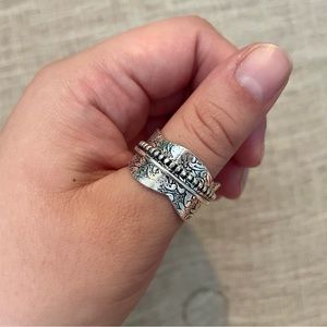 Sterling Silver Worry Ring